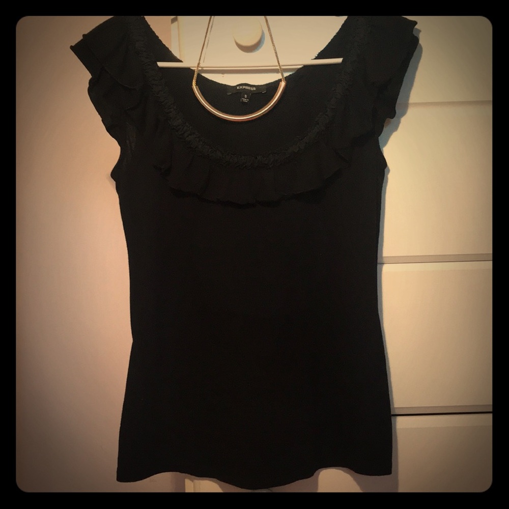 Black express top